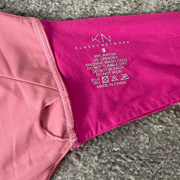 Bandana classy network pink crop top - Picture 7 of 7